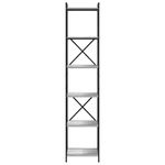 Casa si Gradina - Mobilier - Biblioteci si rafturi - Biblioteci - Biblioteca sonoma gri 40 x 30 x 188 cm Lemn compozit - Infinity.ro