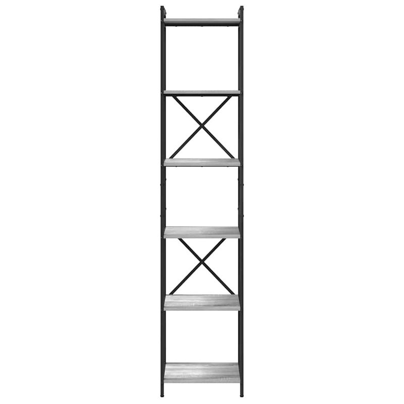 Casa si Gradina - Mobilier - Biblioteci si rafturi - Biblioteci - Biblioteca sonoma gri 40 x 30 x 188 cm Lemn compozit - Infinity.ro