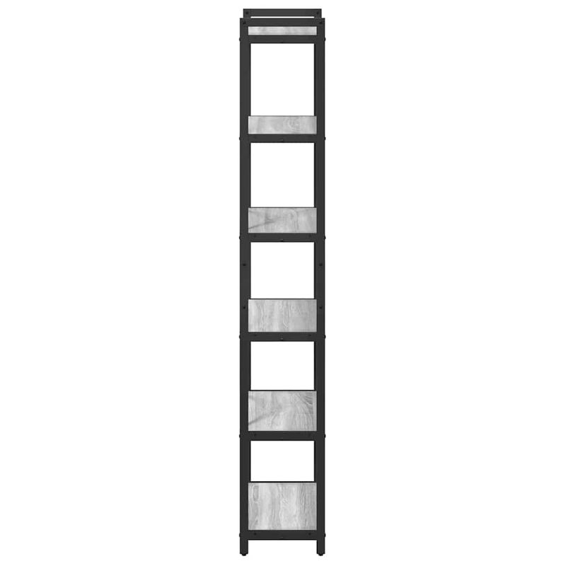 Casa si Gradina - Mobilier - Biblioteci si rafturi - Biblioteci - Biblioteca sonoma gri 40 x 30 x 188 cm Lemn compozit - Infinity.ro
