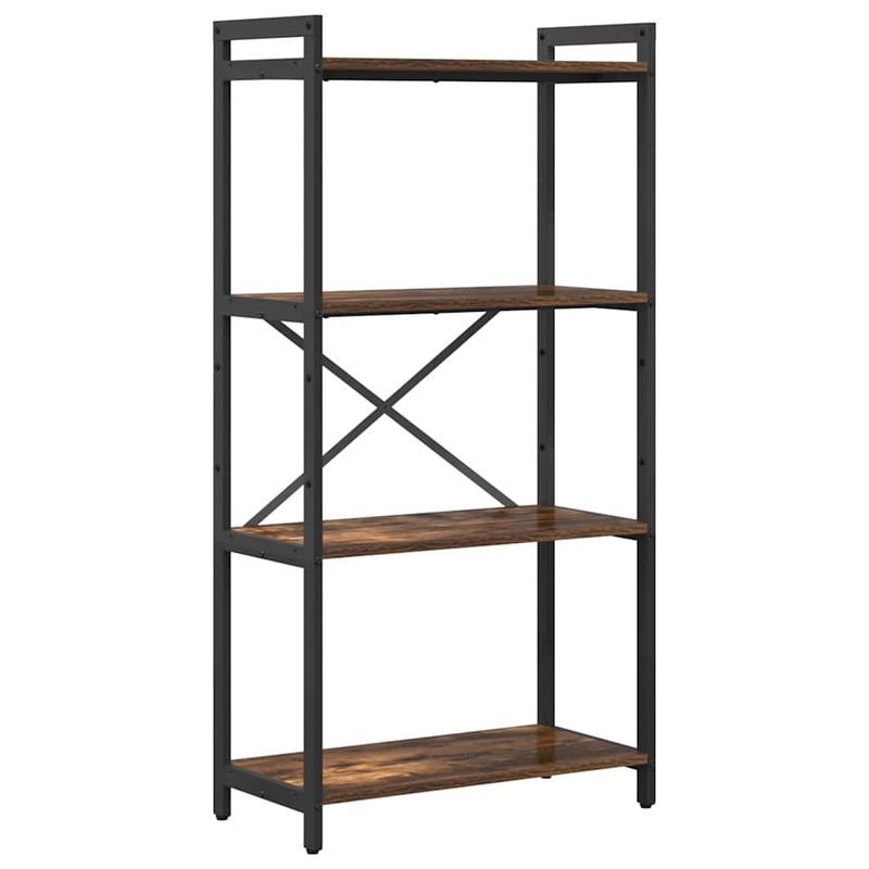 Casa si Gradina - Mobilier - Biblioteci si rafturi - Biblioteci - Biblioteca Stejar afumat 60 x 30 x 118 cm PAL - Infinity.ro