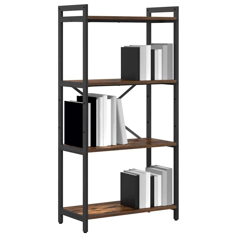 Casa si Gradina - Mobilier - Biblioteci si rafturi - Biblioteci - Biblioteca Stejar afumat 60 x 30 x 118 cm PAL - Infinity.ro