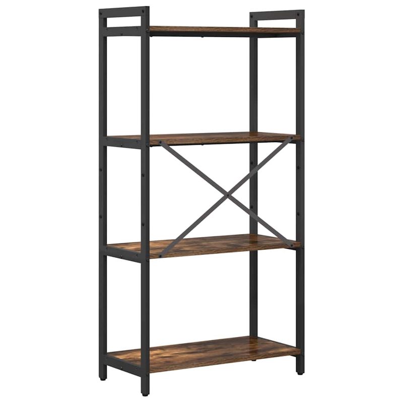 Casa si Gradina - Mobilier - Biblioteci si rafturi - Biblioteci - Biblioteca Stejar afumat 60 x 30 x 118 cm PAL - Infinity.ro