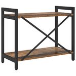 Casa si Gradina - Mobilier - Biblioteci si rafturi - Biblioteci - Biblioteca Lemn vechi 60 x 30 x 48.5 cm Lemn compozit - Infinity.ro
