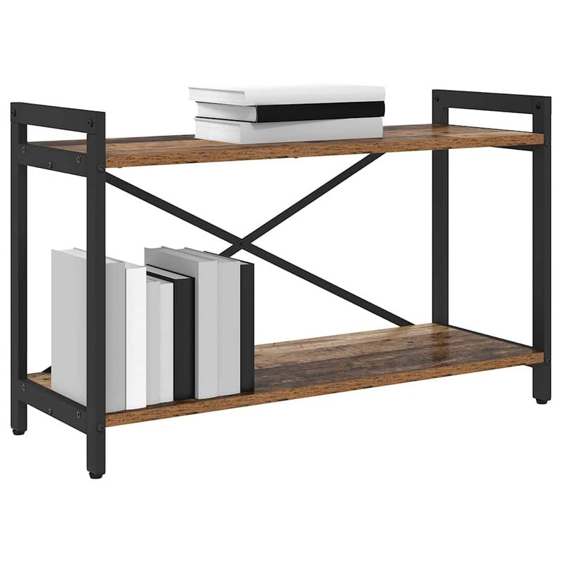 Casa si Gradina - Mobilier - Biblioteci si rafturi - Biblioteci - Biblioteca Lemn vechi 80 x 30 x 48.5 cm Lemn compozit - Infinity.ro