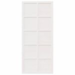 Casa si Gradina - Constructii - Usi interior, exterior si garaj - Usi interior - Usa hambar Alb 90 x 210 cm Lemn masiv de pin - Infinity.ro