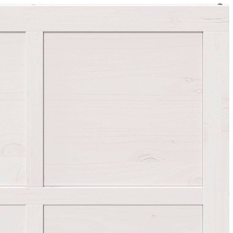 Casa si Gradina - Constructii - Usi interior, exterior si garaj - Usi interior - Usa hambar Alb 90 x 210 cm Lemn masiv de pin - Infinity.ro