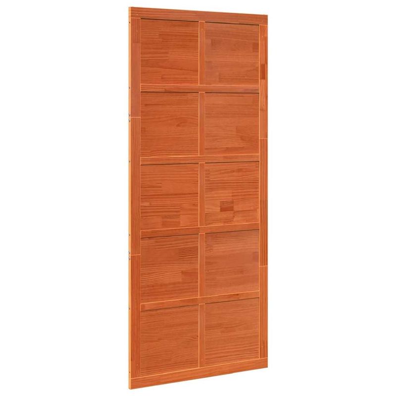 Casa si Gradina - Constructii - Usi interior, exterior si garaj - Usi interior - Usa hambar Maro 80 x 210 cm Lemn masiv de pin - Infinity.ro