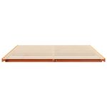 Casa si Gradina - Mobilier - Paturi si accesorii - Paturi - Cadru de pat de podea Maro ceruit 180 x 220 cm - Infinity.ro