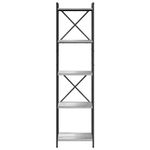 Casa si Gradina - Mobilier - Biblioteci si rafturi - Biblioteci - Biblioteca sonoma gri 40 x 30 x 153 cm Lemn compozit - Infinity.ro