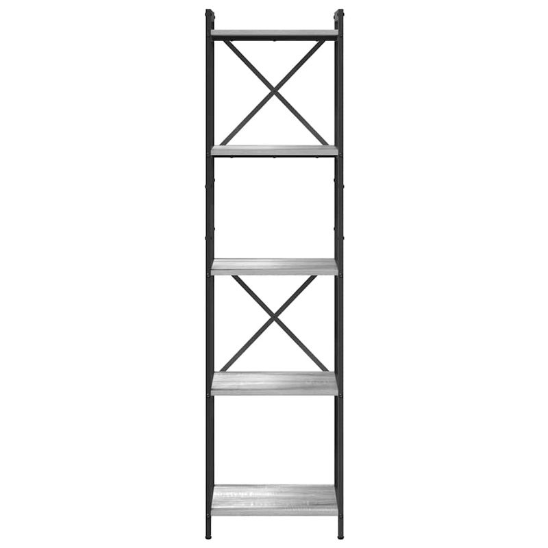 Casa si Gradina - Mobilier - Biblioteci si rafturi - Biblioteci - Biblioteca sonoma gri 40 x 30 x 153 cm Lemn compozit - Infinity.ro