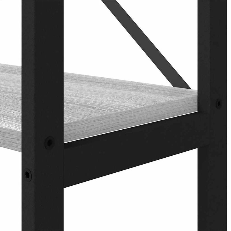 Casa si Gradina - Mobilier - Biblioteci si rafturi - Biblioteci - Biblioteca sonoma gri 40 x 30 x 153 cm Lemn compozit - Infinity.ro