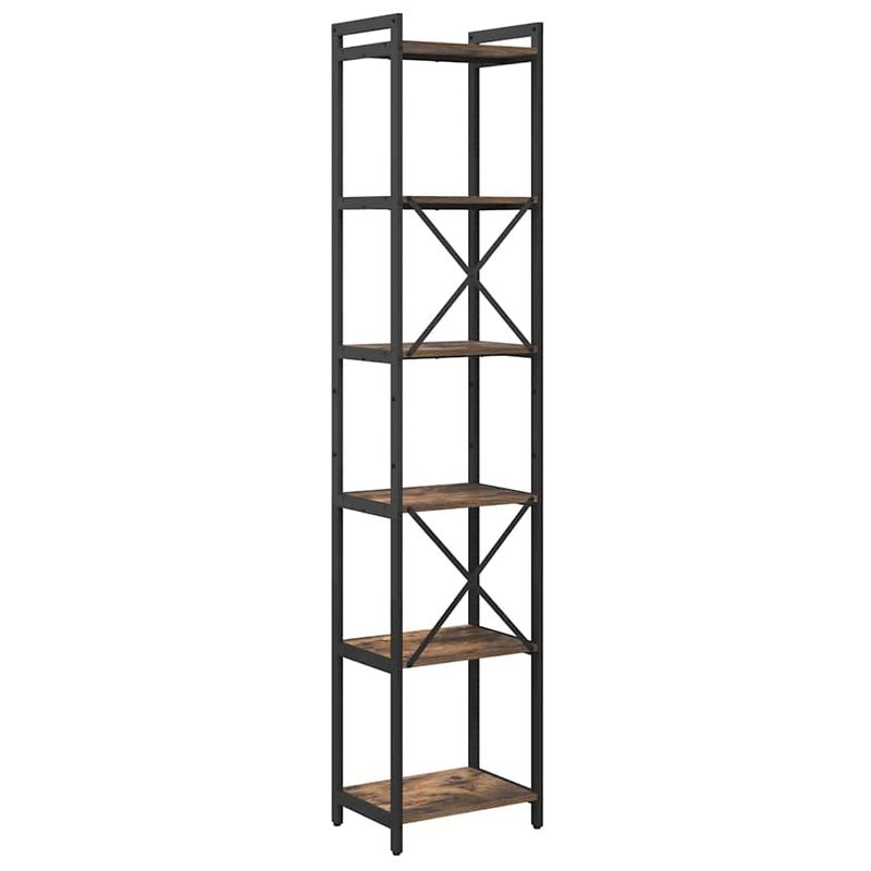 Casa si Gradina - Mobilier - Biblioteci si rafturi - Biblioteci - Biblioteca Stejar afumat 40 x 30 x 188 cm Lemn compozit - Infinity.ro