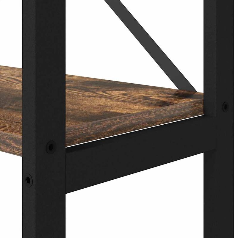 Casa si Gradina - Mobilier - Biblioteci si rafturi - Biblioteci - Biblioteca Stejar afumat 40 x 30 x 188 cm Lemn compozit - Infinity.ro