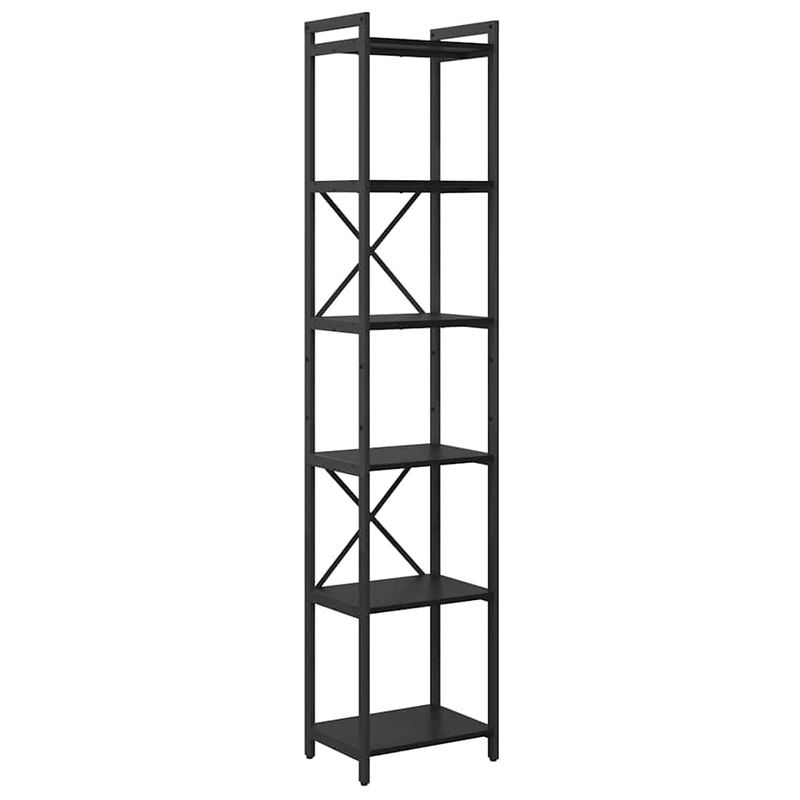 Casa si Gradina - Mobilier - Biblioteci si rafturi - Biblioteci - Biblioteca Stejar negru 40 x 30 x 188 cm Lemn compozit - Infinity.ro