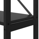 Casa si Gradina - Mobilier - Biblioteci si rafturi - Biblioteci - Biblioteca Stejar negru 40 x 30 x 188 cm Lemn compozit - Infinity.ro