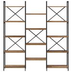 Casa si Gradina - Mobilier - Biblioteci si rafturi - Biblioteci - Raft pentru carti Lemn vechi 156 x 25 x 167.5 cm Lemn compozit - Infinity.ro