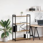 Casa si Gradina - Mobilier - Biblioteci si rafturi - Biblioteci - Biblioteca stejar artizanal 80 x 30 x 118 cm Lemn compozit - Infinity.ro