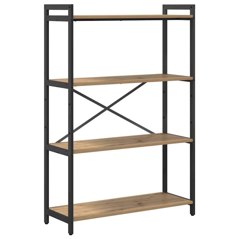 Casa si Gradina - Mobilier - Biblioteci si rafturi - Biblioteci - Biblioteca stejar artizanal 80 x 30 x 118 cm Lemn compozit - Infinity.ro