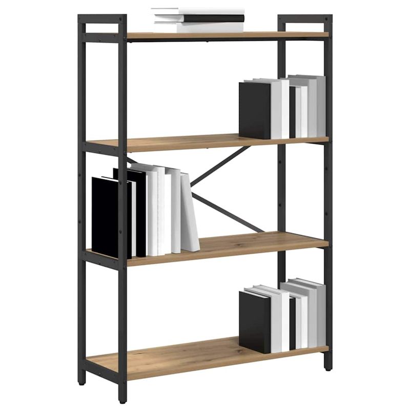 Casa si Gradina - Mobilier - Biblioteci si rafturi - Biblioteci - Biblioteca stejar artizanal 80 x 30 x 118 cm Lemn compozit - Infinity.ro