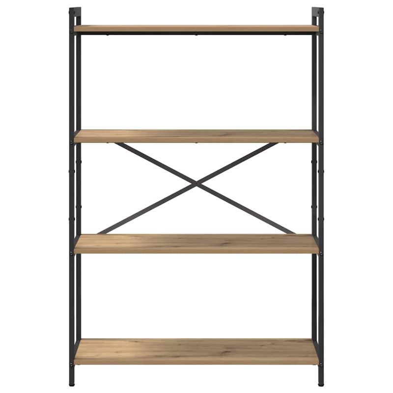 Casa si Gradina - Mobilier - Biblioteci si rafturi - Biblioteci - Biblioteca stejar artizanal 80 x 30 x 118 cm Lemn compozit - Infinity.ro