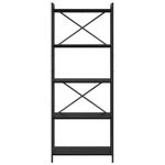 Casa si Gradina - Mobilier - Biblioteci si rafturi - Biblioteci - Biblioteca Stejar negru 60 x 30 x 153 cm Lemn compozit - Infinity.ro