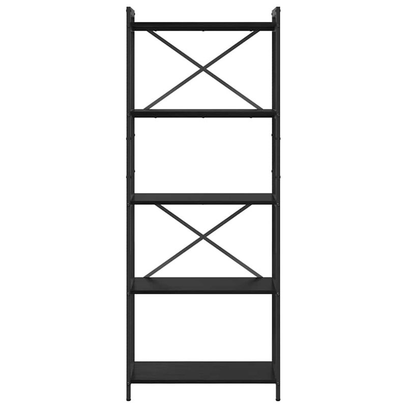 Casa si Gradina - Mobilier - Biblioteci si rafturi - Biblioteci - Biblioteca Stejar negru 60 x 30 x 153 cm Lemn compozit - Infinity.ro