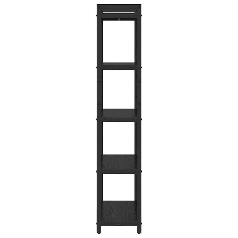 Casa si Gradina - Mobilier - Biblioteci si rafturi - Biblioteci - Biblioteca Stejar negru 60 x 30 x 153 cm Lemn compozit - Infinity.ro