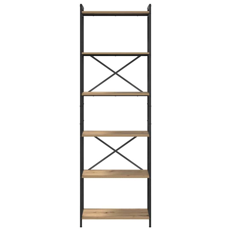 Casa si Gradina - Mobilier - Biblioteci si rafturi - Biblioteci - Biblioteca stejar artizanal 60 x 30 x 188 cm - Infinity.ro
