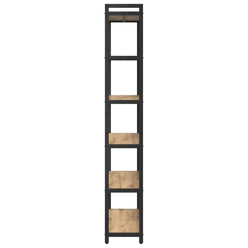 Casa si Gradina - Mobilier - Biblioteci si rafturi - Biblioteci - Biblioteca stejar artizanal 80 x 30 x 188 cm Lemn compozit - Infinity.ro
