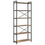 Casa si Gradina - Mobilier - Biblioteci si rafturi - Biblioteci - Biblioteca stejar artizanal 80 x 30 x 188 cm Lemn compozit - Infinity.ro