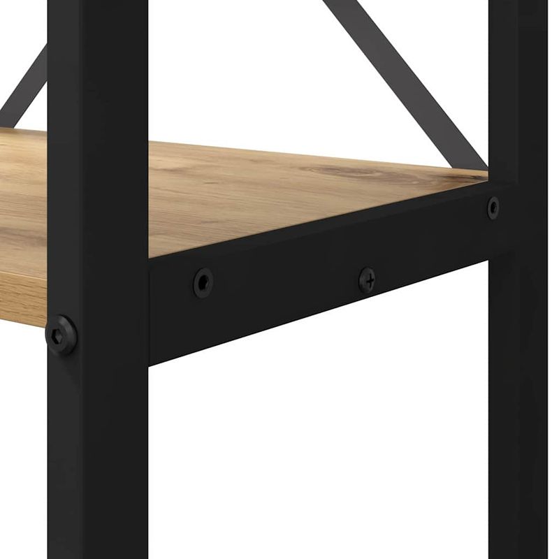 Casa si Gradina - Mobilier - Biblioteci si rafturi - Biblioteci - Biblioteca stejar artizanal 80 x 30 x 188 cm Lemn compozit - Infinity.ro