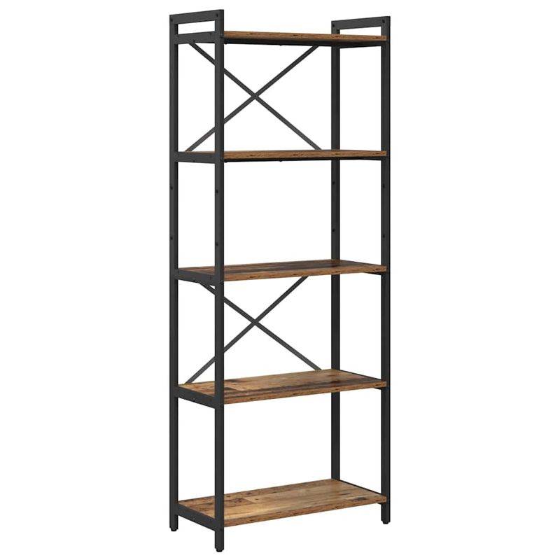 Casa si Gradina - Mobilier - Biblioteci si rafturi - Biblioteci - Biblioteca Lemn vechi 60 x 30 x 153 cm Lemn compozit - Infinity.ro