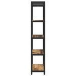 Casa si Gradina - Mobilier - Biblioteci si rafturi - Biblioteci - Biblioteca Lemn vechi 60 x 30 x 153 cm Lemn compozit - Infinity.ro