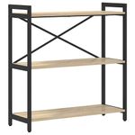 Casa si Gradina - Mobilier - Biblioteci si rafturi - Biblioteci - Biblioteca Stejar sonoma 80 x 30 x 83 cm PAL - Infinity.ro