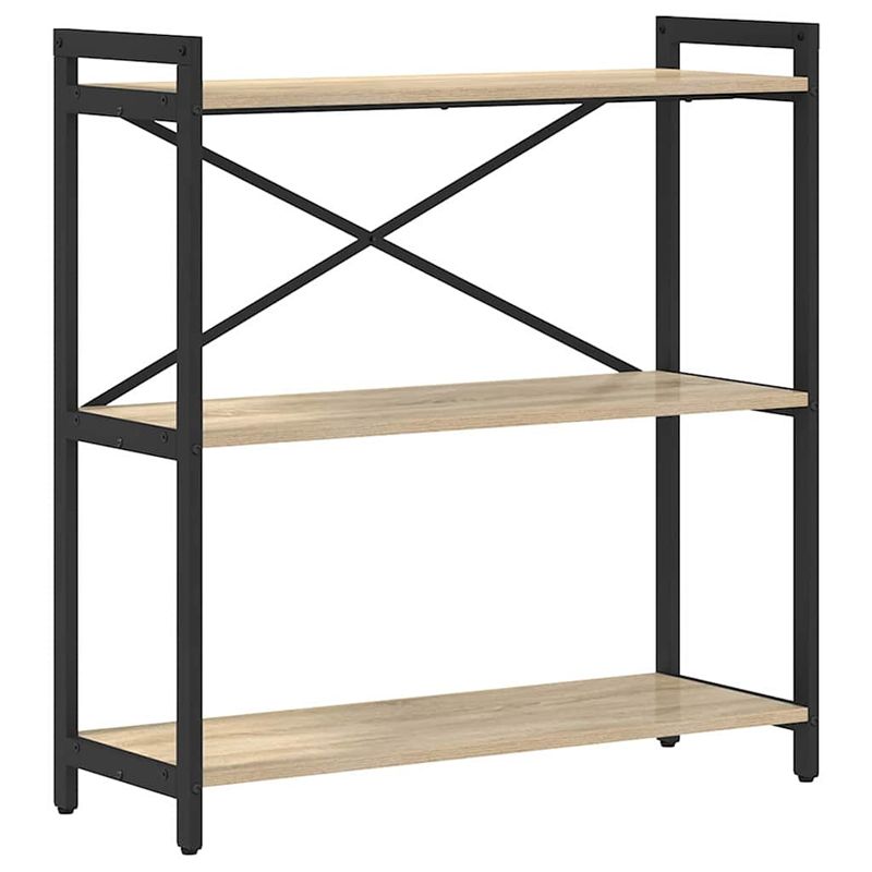 Casa si Gradina - Mobilier - Biblioteci si rafturi - Biblioteci - Biblioteca Stejar sonoma 80 x 30 x 83 cm PAL - Infinity.ro