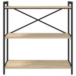 Casa si Gradina - Mobilier - Biblioteci si rafturi - Biblioteci - Biblioteca Stejar sonoma 80 x 30 x 83 cm PAL - Infinity.ro