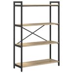 Casa si Gradina - Mobilier - Biblioteci si rafturi - Biblioteci - Biblioteca Stejar sonoma 80 x 30 x 118 cm PAL - Infinity.ro