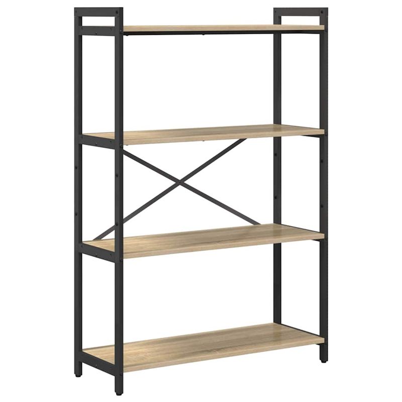 Casa si Gradina - Mobilier - Biblioteci si rafturi - Biblioteci - Biblioteca Stejar sonoma 80 x 30 x 118 cm PAL - Infinity.ro