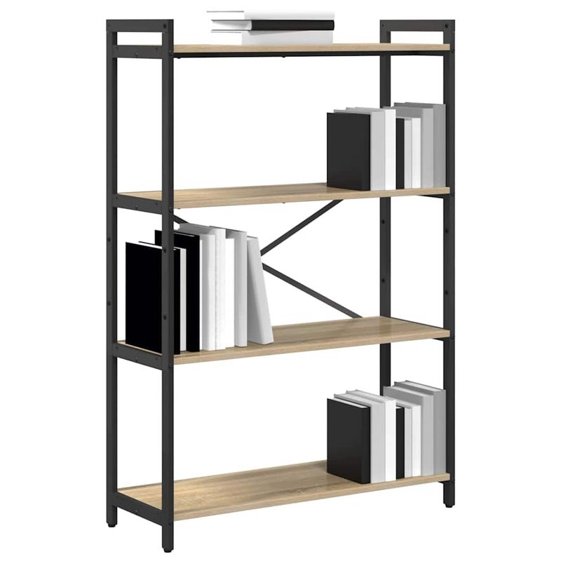 Casa si Gradina - Mobilier - Biblioteci si rafturi - Biblioteci - Biblioteca Stejar sonoma 80 x 30 x 118 cm PAL - Infinity.ro