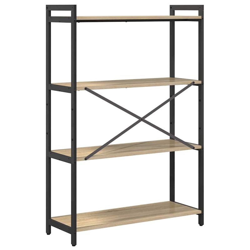 Casa si Gradina - Mobilier - Biblioteci si rafturi - Biblioteci - Biblioteca Stejar sonoma 80 x 30 x 118 cm PAL - Infinity.ro