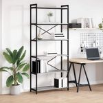 Casa si Gradina - Mobilier - Biblioteci si rafturi - Biblioteci - Biblioteca sonoma gri 80 x 30 x 188 cm Lemn compozit - Infinity.ro