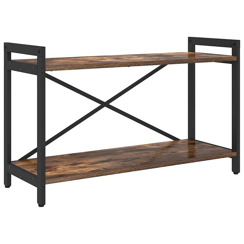 Casa si Gradina - Mobilier - Biblioteci si rafturi - Biblioteci - Biblioteca Stejar afumat 80 x 30 x 48.5 cm Lemn compozit - Infinity.ro