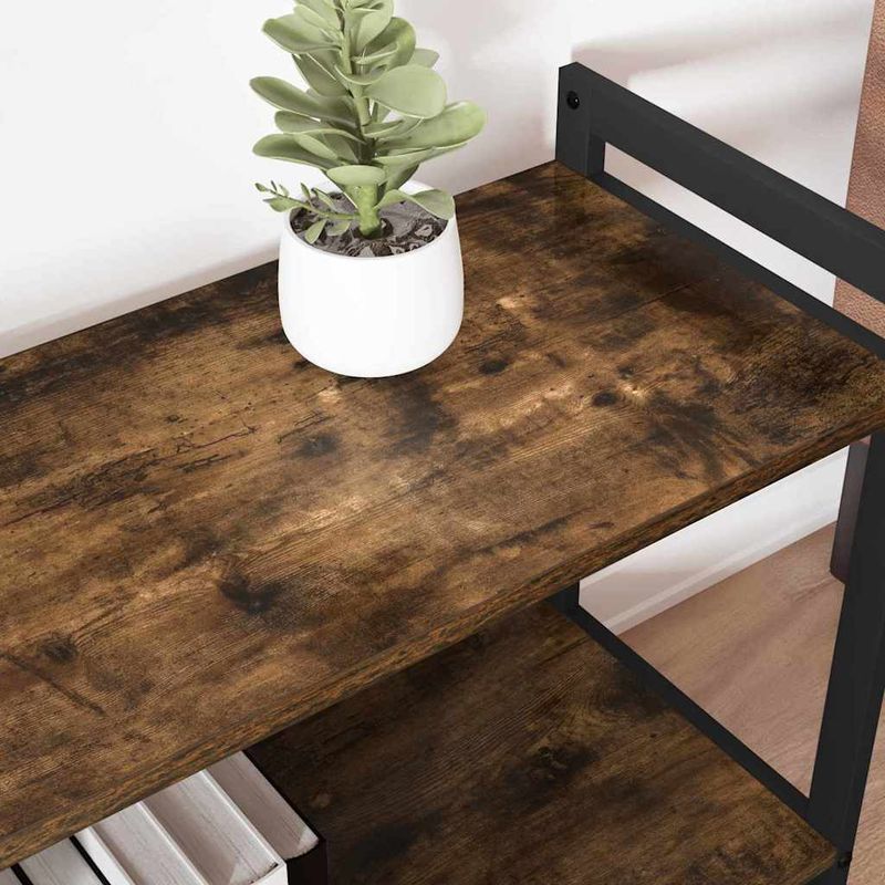 Casa si Gradina - Mobilier - Biblioteci si rafturi - Biblioteci - Biblioteca Stejar afumat 80 x 30 x 48.5 cm Lemn compozit - Infinity.ro