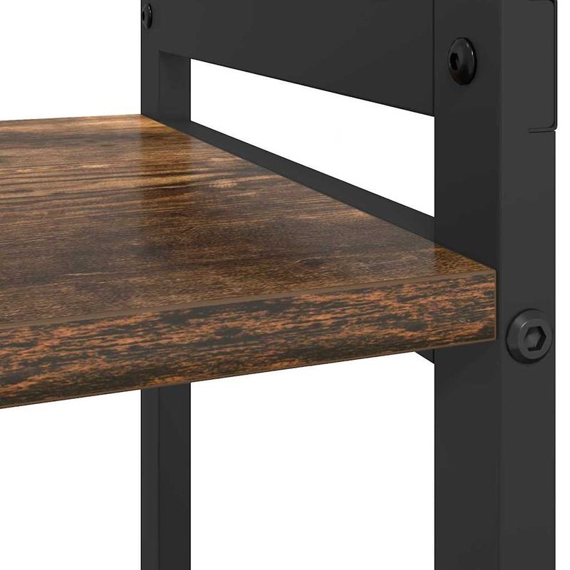 Casa si Gradina - Mobilier - Biblioteci si rafturi - Biblioteci - Biblioteca Stejar afumat 80 x 30 x 48.5 cm Lemn compozit - Infinity.ro