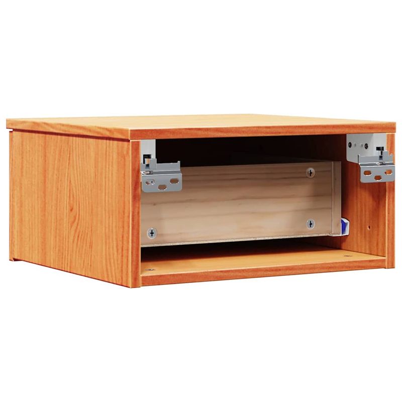 Casa si Gradina - Mobilier - Comode si corpuri - Noptiere - Noptiera Montata pe Perete Maro ceruit 37 x 35 x 18.5 cm - Infinity.ro