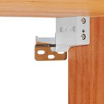 Casa si Gradina - Mobilier - Comode si corpuri - Noptiere - Noptiera Montata pe Perete Maro ceruit 37 x 35 x 18.5 cm - Infinity.ro