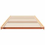 Casa si Gradina - Mobilier - Paturi si accesorii - Paturi - Cadru de pat de podea Maro ceruit 80 x 200 cm Lemn masiv de pin - Infinity.ro