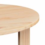 Casa si Gradina - Mobilier - Mese si birouri - Masute de cafea - Set de masute de cafea 2 pcs natural 47.5 x 47.5 x 27 cm - Infinity.ro