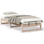 Casa si Gradina - Mobilier - Paturi si accesorii - Paturi - Cadru de pat cu maneri de transport Maro 80 x 220 cm - Infinity.ro