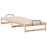Casa si Gradina - Mobilier - Paturi si accesorii - Paturi - Cadru de pat cu maneri de transport Maro 80 x 220 cm - Infinity.ro